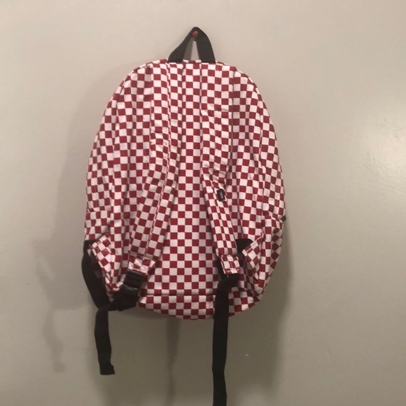 Bags Vans Red Checkerboard Backpack Poshmark
